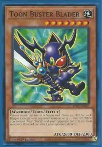 Yugioh - Toon Buster Blader - Tarjeta 1a Edición - Imagen 1 de 1
