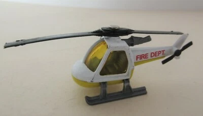 Matchbox Lesney 1-75 Series Helicopter 'Fire Department'  (Thailand) - Image 1 of 4