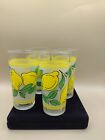 3 Pc Thick Glass Lemonade Glasses Marked "Indonesia" 6 K1G Pre-owned Tumbler 