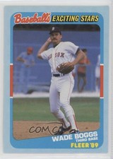 1989 Fleer Baseball's Exciting Stars Box Set Wade Boggs #2 HOF