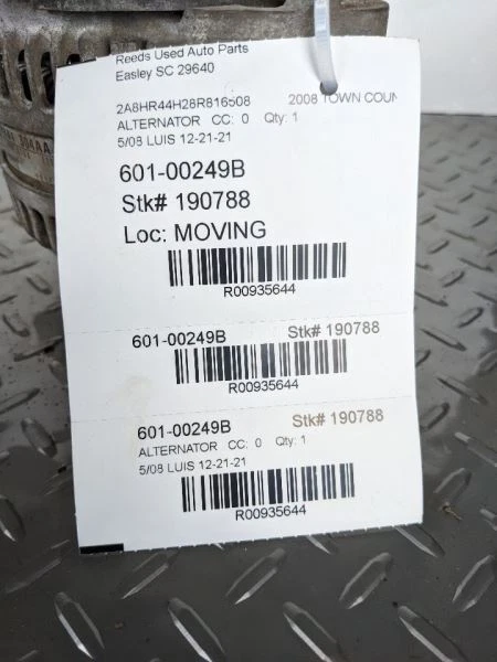 Alternador 160 Amp se adapta a 08-10 CARAVANA 935644 Foto 1 de 4