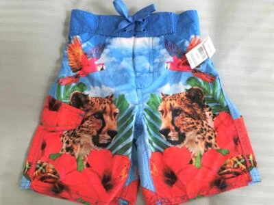 Bañador Joe Boxer para niños ~ forrado de malla talla 4 ~ nuevo con etiquetas Foto 1 de 4
