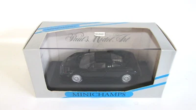 Bugatti EB 110 - Black - Minichamps 1/43 - In Box. - Image 1 of 3