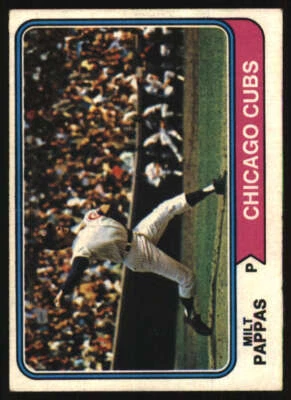 1974 Topps #640 Milt Pappas G Cubs 580807 Foto 1 de 2