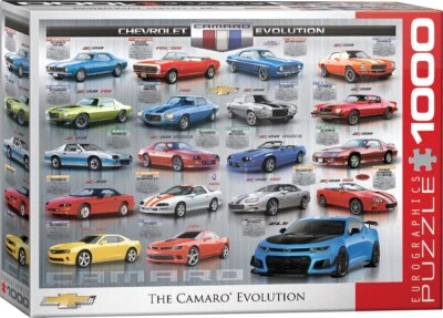 The Camaro Evolution 1000 Piece Jigsaw Puzzle Eurographics New - Image 1 of 3