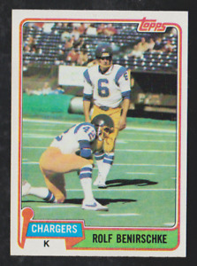BUY 1, GET 1 FREE 1981 TOPPS FOOTBALL YOU PICK #1 - #200 NMMT * FREE SHIPPING *