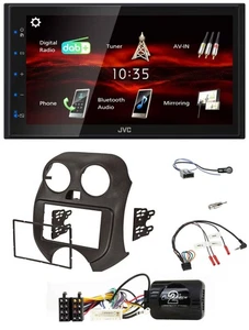 JVC USB Bluetooth Lenkrad DAB 2DIN Autoradio für Nissan Micra K13 ab 2010 - Bild 1 von 11