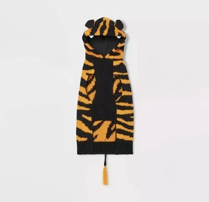 Maglione per animali domestici Hyde & Eek Halloween taglia L grande - tigre/nero/arancione - NUOVO B - Foto 1 di 5