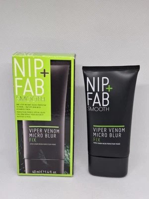 Nip + Fab Smooth Viper Venom Micro Blur Fix Primer 40ml BNIB SEALED TUBE Rare x1 - Image 1 of 4