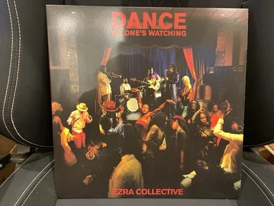 LIMITED EDITION EZRA COLLECTIVE DANCE NO ONE'S WATCHING DOUBLE TRI-COLOUR VINYL - Image 1 of 4