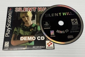 CD de demostración de colección Konami Silent Hill Sony PlayStation 1 PS1 1999 disco raro - Imagen 1 de 16