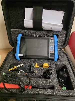 Rsrteng IPC-9800ADHS Plus+ 7"CCTV AHD CVI TVI SDI CVBS IP Camera Tester 4K WIFI - Image 1 of 4