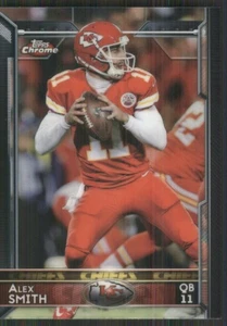 2015 Topps Chrome #81 Alex Smith Kansas City Chiefs 2044 - Picture 1 of 2