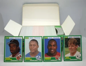 SCORE FOOTBALL 1989 (330 CARTAS + 28 TARJETAS DE TRIVIA) JUEGO COMPLETO DE FÁBRICA - Imagen 1 de 6