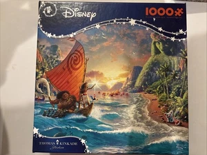 Ceaco - Thomas Kinkade Disney Dreams - Moana - 1000 Piece Jigsaw Puzzle - Picture 1 of 1