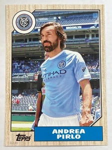 Andrea Pirlo 2017 Topps MLS 5x7 Jumbo SP #d 6/49 Dubai Italy New York City Milan - Picture 1 of 3