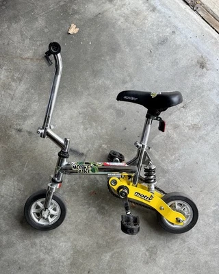 Vintage Motiv Monkey Bike Chrome Circus Clown Mini Trick Stunt Bicycle RAD - Image 1 of 4