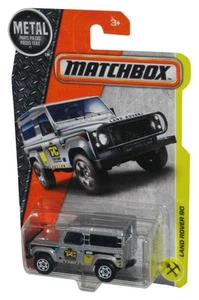 Matchbox Land Rover 90 (2016) Silver Toy Car 48/125 - Picture 1 of 1