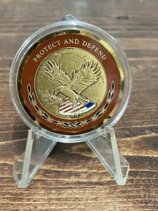 Moneda Desafío Agencia de Seguridad Nacional - RARA Proteger y Defender Reverso - NSA - Imagen 1 de 3