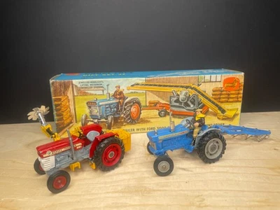 Corgi Gift Set 47 (GS47) Box Only with Massey Ferguson Tractos x 2 - Image 1 of 4