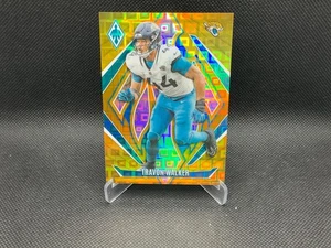 2024 Panini Phoenix Football Travon Walker Gold Celestial Glitter /10 - Bild 1 von 2