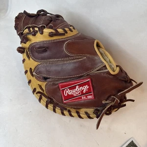 Rawlings Gold Glove Elite GG Catcher's Mitt Right Hand Throw RHT GGECMBR - Picture 1 of 10