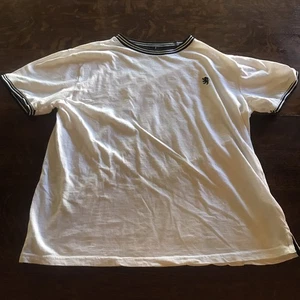 T-shirt uomo Lions Crest by English Laundry grande bianca girocollo manica corta - Foto 1 di 6
