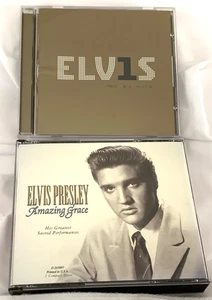 ELVIS PRESLEY - 2 lots/ amazing grace (2 CD lot) and 30 #1 hits/ ships fast - Picture 1 of 7