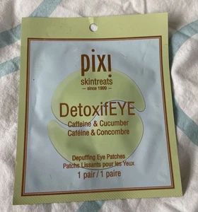 Pixi DetoxifEYE Under Eye Patches Depuffing Hydrogel 1 Pairs Brand New  - Picture 1 of 1