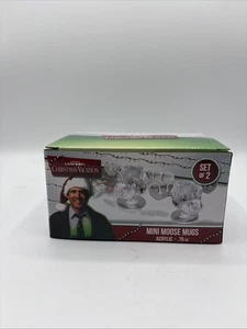 National Lampoon's Christmas Vacation Marty Elch Acryl Schnapsglas - 2er Set  - Bild 1 von 7