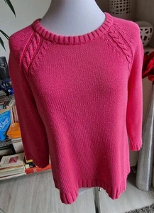 🔴🍉Pullover-Vila-- Gr.- S-3/4 Ärmel - Himbeere-🍉🍎🍉Rückenteil offen - süss - Bild 1 von 11