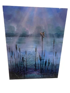 Violet Parkhurst "Early Mist" Authentic Original ~ 18 x 24 - Bild 1 von 7