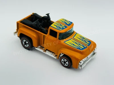 Hot Wheels Redline '56 HI TAIL HAULER Orange Enamel Flying Colors Very Nice !! - Image 1 of 4