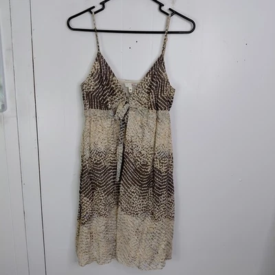 Vestido Joie Para Mujer M Vintage Babydoll Y2K Correa de Espagueti Cintura Imperio Mezcla de Seda Foto 1 de 4