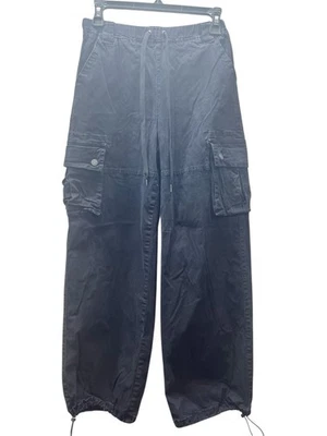 Madden NYC Cargo Pants XS Black  Utility Pockets Streetwear Grunge Skater - Image 1 of 4