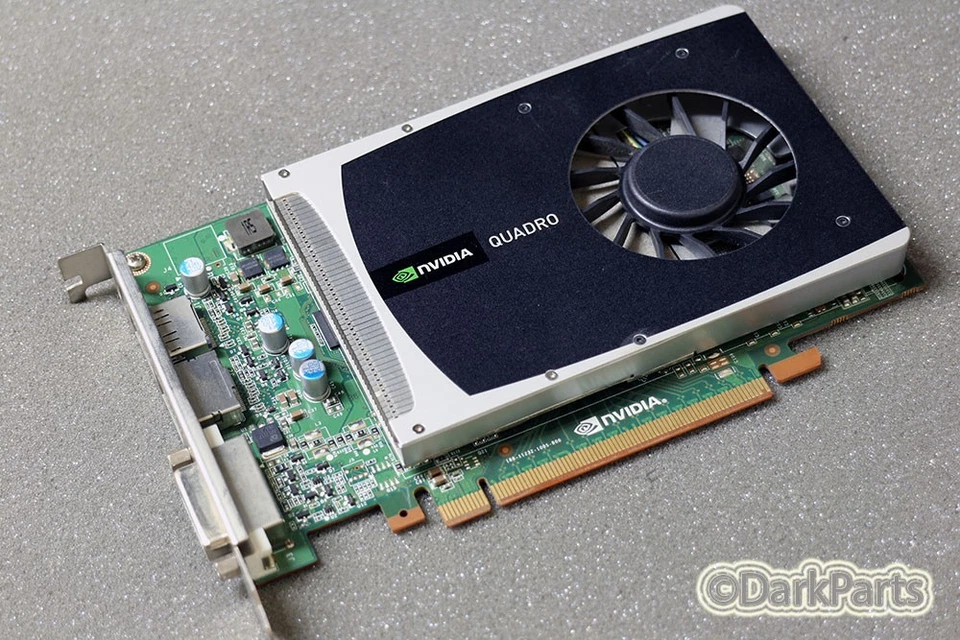 Dell 2PNXF 02PNXF nVidia Quadro 1GB PCIe Dual Display Port and Single DVI - Image 1 of 1