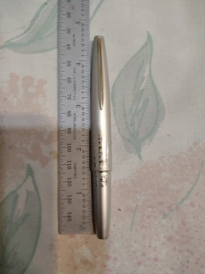 Pluma Estilográfica Pilot Compacta Bolsillo Oro 14K Plumín Fino Foto 1 de 4