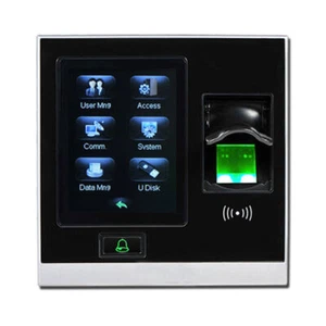 Sistema de control de acceso a puerta y tiempo de asistencia de huellas dactilares ZKTeco SF400 TCP/IP - Imagen 1 de 5