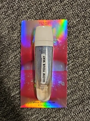 ❤️NWT+SEALED Victoria's Secret Glow Your Way Shade Shifting Lip Gloss BERRY GLOW - Image 1 of 4