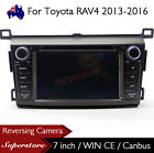7" Car DVD Nav GPS Head Unit Stereo Radio For Toyota RAV4 2013-2016