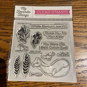 My Favorite Things Clear Stamps 4"X4"-Best Catch Ever - Picture 1 of 2