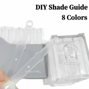 Nuevo Dental Hágalo Usted Mismo Clásico Guía de Tono Molde Hacer Pestañas de Tono Personalizadas Kit Compuesto - Imagen 1 de 11