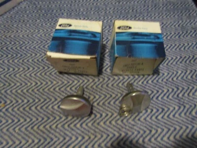 NOS 1968 SHELBY MUSTANG COBRA GT-350 GT-500 GT500 KR HOOD PINS SET OF 2x  - Image 1 of 4