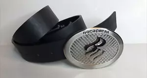Rocawear Belt Buckle Bboy Hip Hop Style Fair Condition Size 38 - Picture 1 of 9