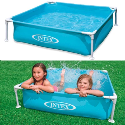 INTEX Babypool Kinderpool 122x122x30cm Swimmingpool Planschbecken Hundepool - Bild 1 von 3