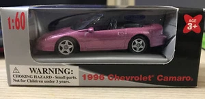 WELLY Pink Purple 1996 CHEVROLET CAMARO 1:60 SCALE! AAC65 - Picture 1 of 1
