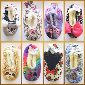 Calcetines deportivos difusos para niñas S M L - Koala Trolls Frozen JoJo Siwa perezoso - Imagen 1 de 25