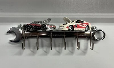 Porta llaves de garaje, llave hexagonal Allen de garaje único/raro/llave cromada y estante Foto 1 de 4