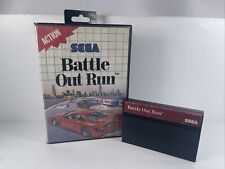 Battle Out Run Master Sistema Sega Pal