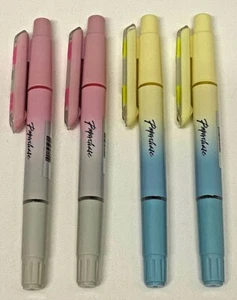 4 x Paperchase Multifunction Pens Highlighter Stick Tab Pen Stationary School - Picture 1 of 11